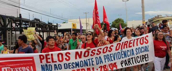 Greve geral é marcada por ato histórico em Mossoró e mobilizações em todo o RN