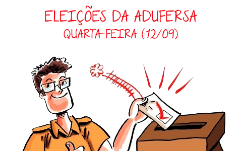 Eleições da ADUFERSA serão realizadas na próxima quarta-feira (12)